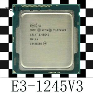 Intel Xeon E3-1245 V3 LGA1150 SR14T 3.40GHz 8MB Quad Core CPU Processor 1245V3