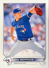 2022 TOPPS #29 JOSE BERRIOS *MLB ALLSTAR* TORONTO BLUE JAYS