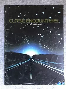 Close Encounters of the Third Kind Souvenir Program : Full Color! - Picture 1 of 7