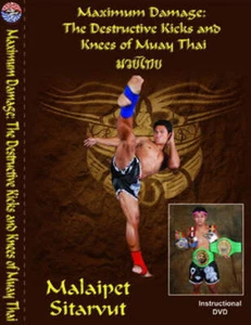 Maximum Damage: Destructive Kicks & Knees of Muay Thai DVD with Malaipet - Picture 1 of 1