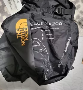 North Face Blue Kazoo 15f 700 Fill TALL - Picture 1 of 11