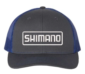 Shimano Embroidered Richardson R112 Mesh Snapback Trucker Hat - Imagen 1 de 20