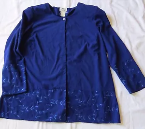SGS Studio donna GIACCA RICAMATA TAGLIA XL/XXL (*4,B17) - Foto 1 di 4