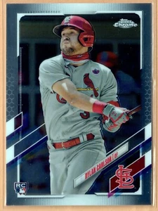 2021 Topps Chrome Dylan Carlson Rookie RC #140 Cardinals Menge - Bild 1 von 2