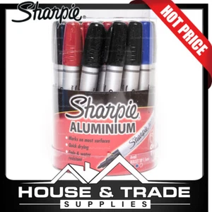 Sharpie Permanent Markers 1.5mm BULLET TIP 26 Piece Aluminium AP012012P - Picture 1 of 2