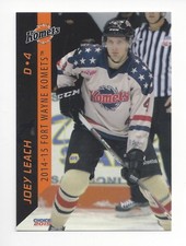 2014-15 Fort Wayne Komets (ECHL) Joey Leach (Hershey Bears)