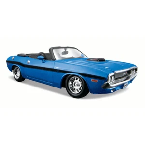 Maisto 1970 Dodge Challenger R/T Convertible Diecast Model 1:24 Purple 3+ - Picture 1 of 2
