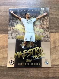 Match Attax 2025 Jude Bellingham Ultimate Talent carta cromata ultra rara Utf Jb - Foto 1 di 10