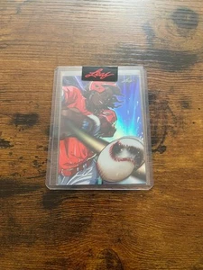 2023 Leaf Anime Nation Elly De La Cruz Card #d /1151 Holo Refractor Reds - Picture 1 of 2