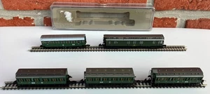 5x Märklin Personenwagen Umbau-Waggon 8704 8705 8706 8707 Spur Z Konvolut Set - Picture 1 of 5