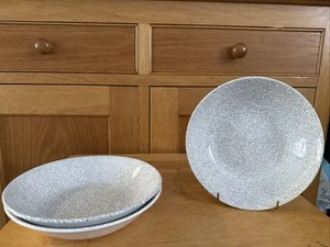 3 Alfred Meaning Geometric Design Bowls 7.5” - Picture 1 of 6
