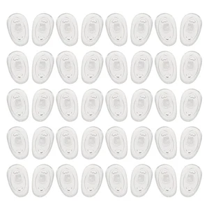 50 piezas Almohadillas antideslizantes para nariz Gafas Accesorios (blanco) - Imagen 1 de 12