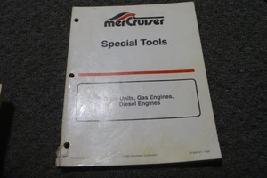1993 Mercruiser Drive Engines Blackhawk TRS Alpha Special Tools Service Manualzx - Foto 1 di 9