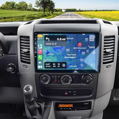 4+64G 10.1" For Mercedes Benz Sprinter 2006-2018 Android15 CarPlay Car Radio GPS - Imagem 1 de 4