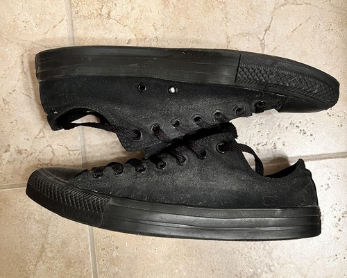 Sneakers basse Converse Chuck Taylor All Star nere da uomo taglia 12