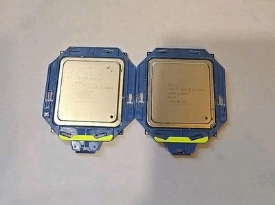 Lote de 2 - Intel Xeon E5 - 2643V2 / SR19X 3,50 GHz 25 MB 6 núcleos CPU LGA 2011 Foto 1 de 4