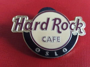 HRC Hard Rock Cafe Oslo Logo classic 4LC Oval Holo below - Picture 1 of 2
