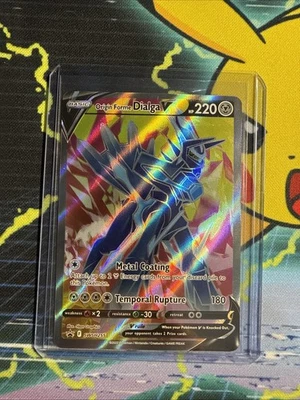 Pokemon Origin Forme Dialga V SWSH255 SWSH: Sword & Shield Promo Cards Holo Mint - Image 1 of 2