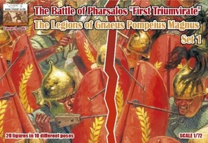 LINEAR-A 065 THE BATTLE OF PHARSALOS FIRST TRIUMVIRATE THE LEGIONS OF GNAEUS POM - Picture 1 of 2