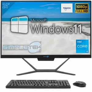 Aio Tout en Un Écran Tactile i3 24 " Full HD Windows 11 16GB 960GB PC - Photo 1/9