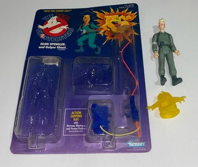 Vintage 1986 Kenner Real Ghostbusters Egon Spengler and Gulper Ghost Figures - Image 1 of 4