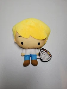 Nuevo muñeco de peluche Toy Factory Warner Brothers Big Head Scooby Doo Chibi Fred 9" WB - Imagen 1 de 6