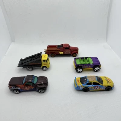 Toy Car Lot Of 5 - Superman, Patrick, Cheerios, Tonka Truck, Firetruck - As-is - Image 1 of 4