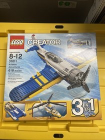 NEW LEGO 31011 CREATOR AVIATION ADVENTURES 618 PCS AGES 8-12 IN BOX