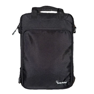 Bump Armor Tech-Pro 13" - Black Slim Carry Case w/ Handle For Tablets & Laptop - Image 1 of 4