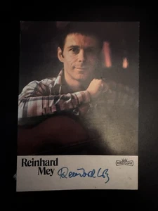 REINHARD MEY Originalautogramm - Bild 1 von 2