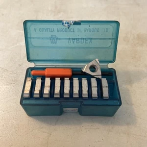 Stck 10 Vardex Vargus 3ER 1,5ISO 3ER1,5ISO VM7 Hartmetall Gewindeeinsätze - Bild 1 von 4