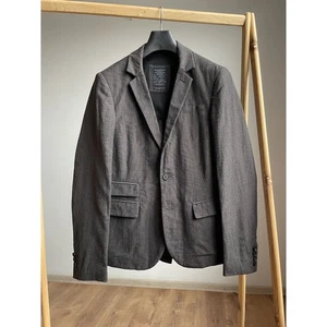 Allsaints Blazer Wolle Leinen halb gefüttert Anchorage UK/US 36 - Bild 1 von 10