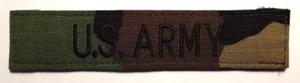 Nametape Namensstreifen Woodland - Mit Ihrem Text - Picture 1 of 1