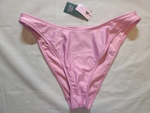 Women's Scoop Front Extra Cheeky Bikini Bottom - Wild Fable Pink Shine Size XL - Picture 1 of 6