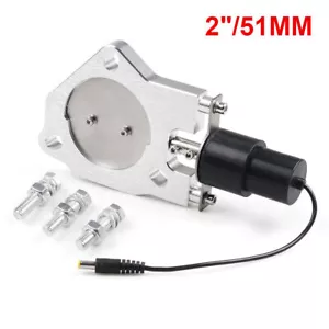 2'' 51mm Electric Exhaust Cutout Valve Cut Out Kit Stainless Steel Headers - Picture 1 of 12