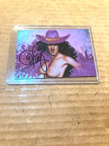 comic images 1997 clearly olivia omnichrome 5 of 6 authentic autograph card cert - Picture 1 of 2