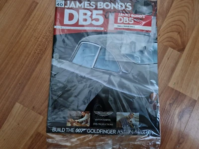Eaglemoss 1/8 Costruire il Proprio James Bond 007 Aston Martin DB5 Issue 40 Inc - Immagine 1 di 2