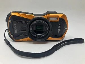 Ricoh WG-50 16MP Water, Freeze, and Shock Proof Camera, Yellow, No Battery - Picture 1 of 8