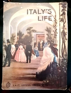 1956 " ITALY'S LIFE " n. 23 RIVISTA ENIT in INGLESE ARTE MODA MUSICA VITA ITALIA - Picture 1 of 16