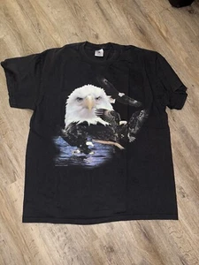 Vintage Delta American Eagle Nature Tee Large - Picture 1 of 3