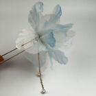 Sweet Tassel Pearl Flower U Shape Hair Clip Bridal Headpiece Hairpin Accessories