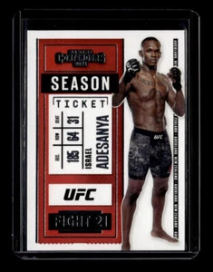Israel Adesanya 2021 Chronicles MMA UFC #5 CONTENDERS - Picture 1 of 2