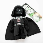 Star Wars Character Darth Vader Original 7" Stuff Plush Toy Soft Zipper Bag Clip