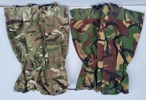 MTP + DPM CAMO MK2 GS WATERPROOF BOOTS GAITERS BRITISH ARMY ISSUE NEW SIZES - Picture 1 of 12