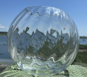 Lenox Crystal Swirl Glass Bowl