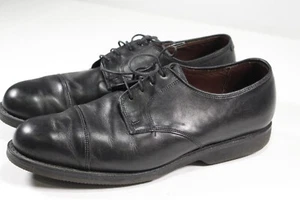 Zapatos de vestir Allen Edmonds Road Warriors punta con gorra para hombre talla 12 cuero negro - Imagen 1 de 9
