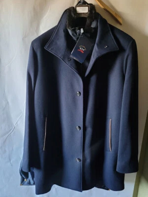 ABRIGO PAUL & SHARK CACHEMIR LORO PIANANAN TALLA L AZUL I20P2502 Foto 1 de 4