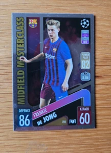 Frenkie de Jong  Barcelona Midfield Masterclass  Match Attax  2021/22# 218  E - Picture 1 of 2