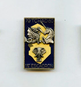 PARACHUTISTE OPEX 80 Tchad 1° Escadron Fabrication Delsart - Imagen 1 de 2