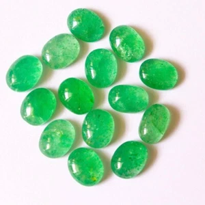 Natural Green Aventurine 10x14mm To 20x25mm Oval Cabochon Calibrated Gemstone - Picture 1 of 4